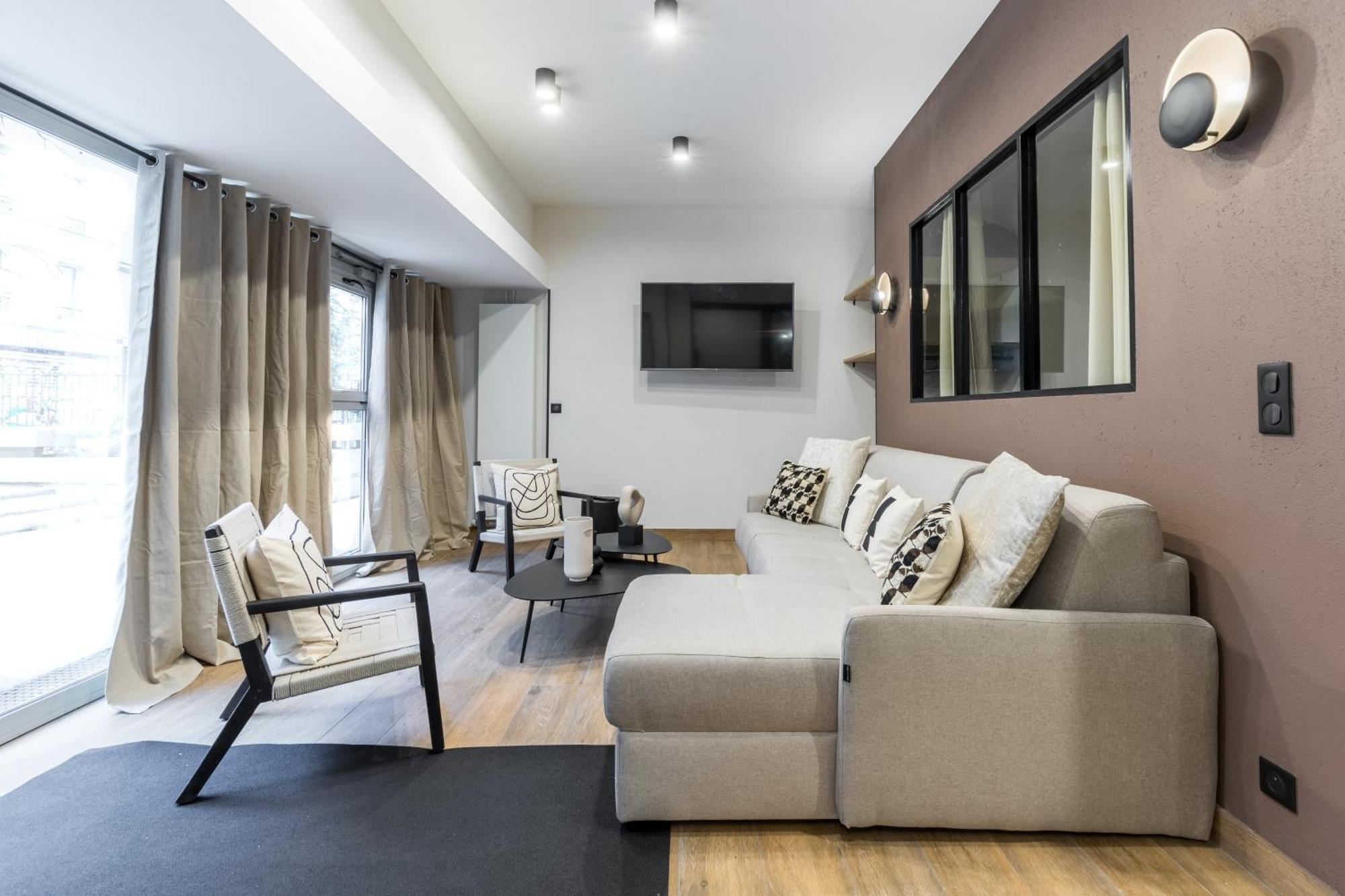 Hsh Parmentier-couronnes I Design 6p-2br * Parigi