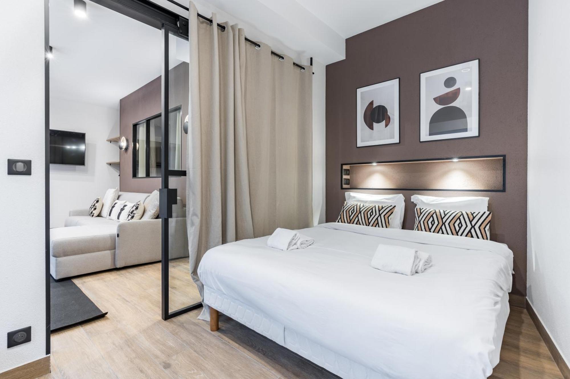 Appartamento Hsh Parmentier-couronnes I Design 6p-2br Parigi