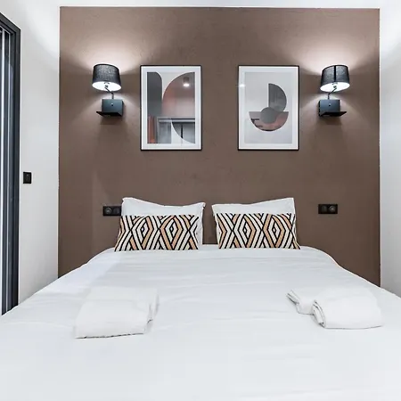 Appartamento Design En Duplex 2br à Oberkampf Parigi